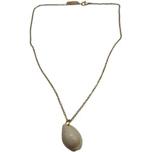 Necklace with White Shell Pendant